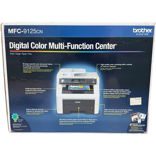 Brother mfc 9125cn color laser - brother,